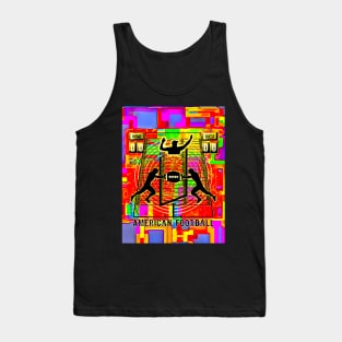 American football color game Tank Top